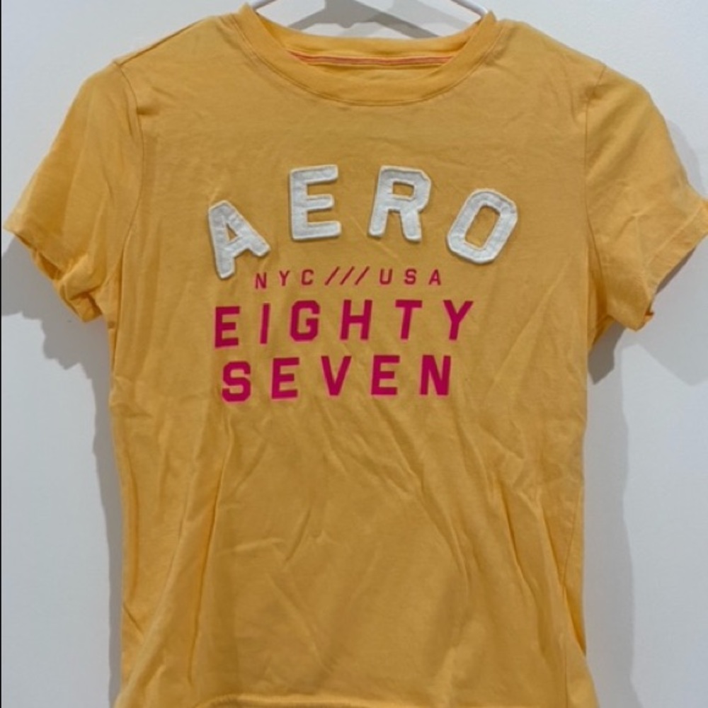 Aeropostale Apricot Aero Tee